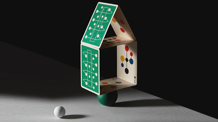 Eames Hang-It-All Green Playing Cards by Art of Play