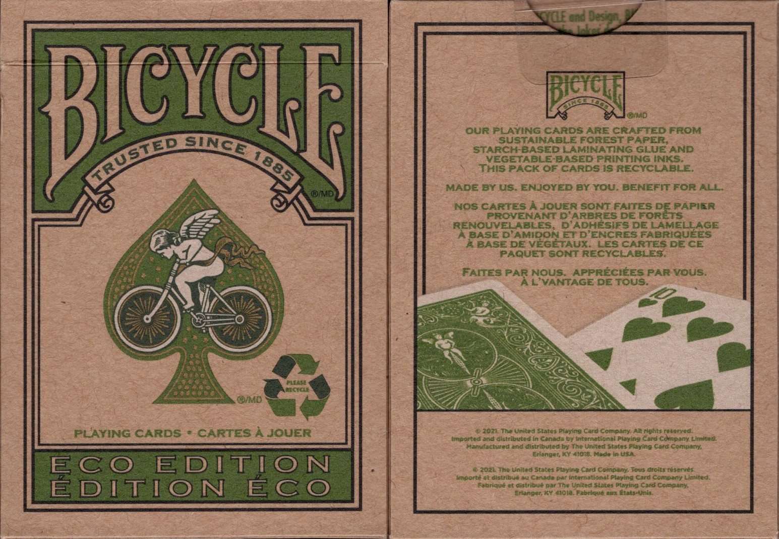 Eco Bicycle Playing Cards Deck