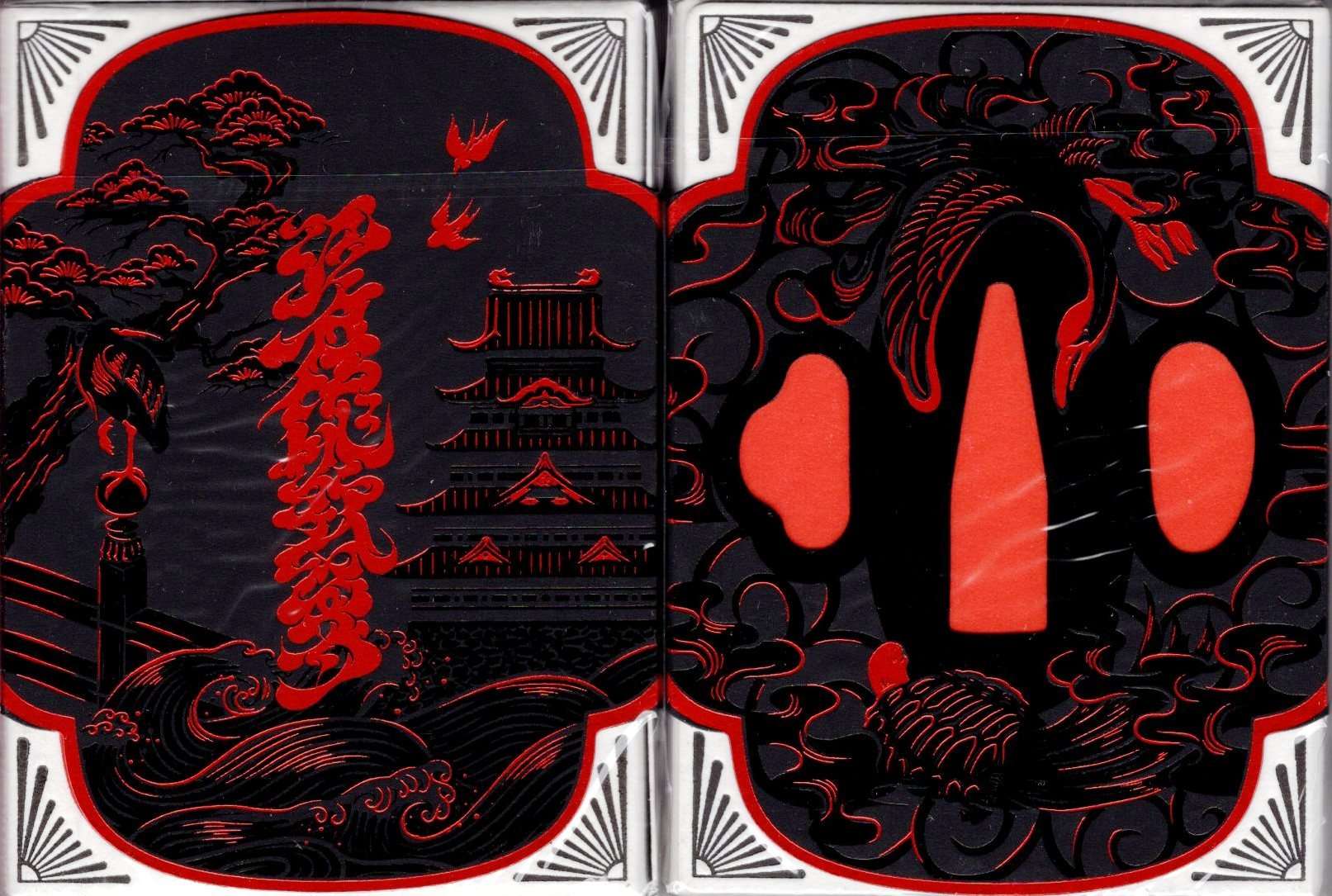Edo Karuta Daimyo Red Deluxe Playing Cards USPCC 1 2406-edo-karuta-daimyo-red-deluxe-playing-cards-uspcc-1.jpg
