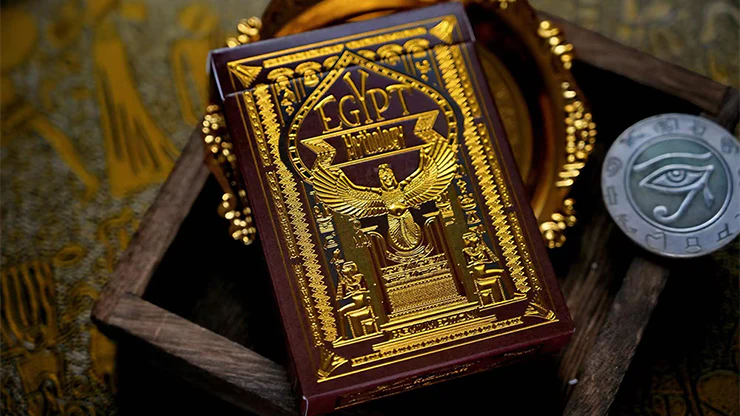 Egypt Mythology Premium Edition Playing Cards - Ruby 1 2419-egypt-mythology-premium-edition-playing-cards-ruby-1.webp