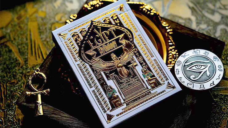 Egypt Mythology Premium Edition Playing Cards - Sapphire