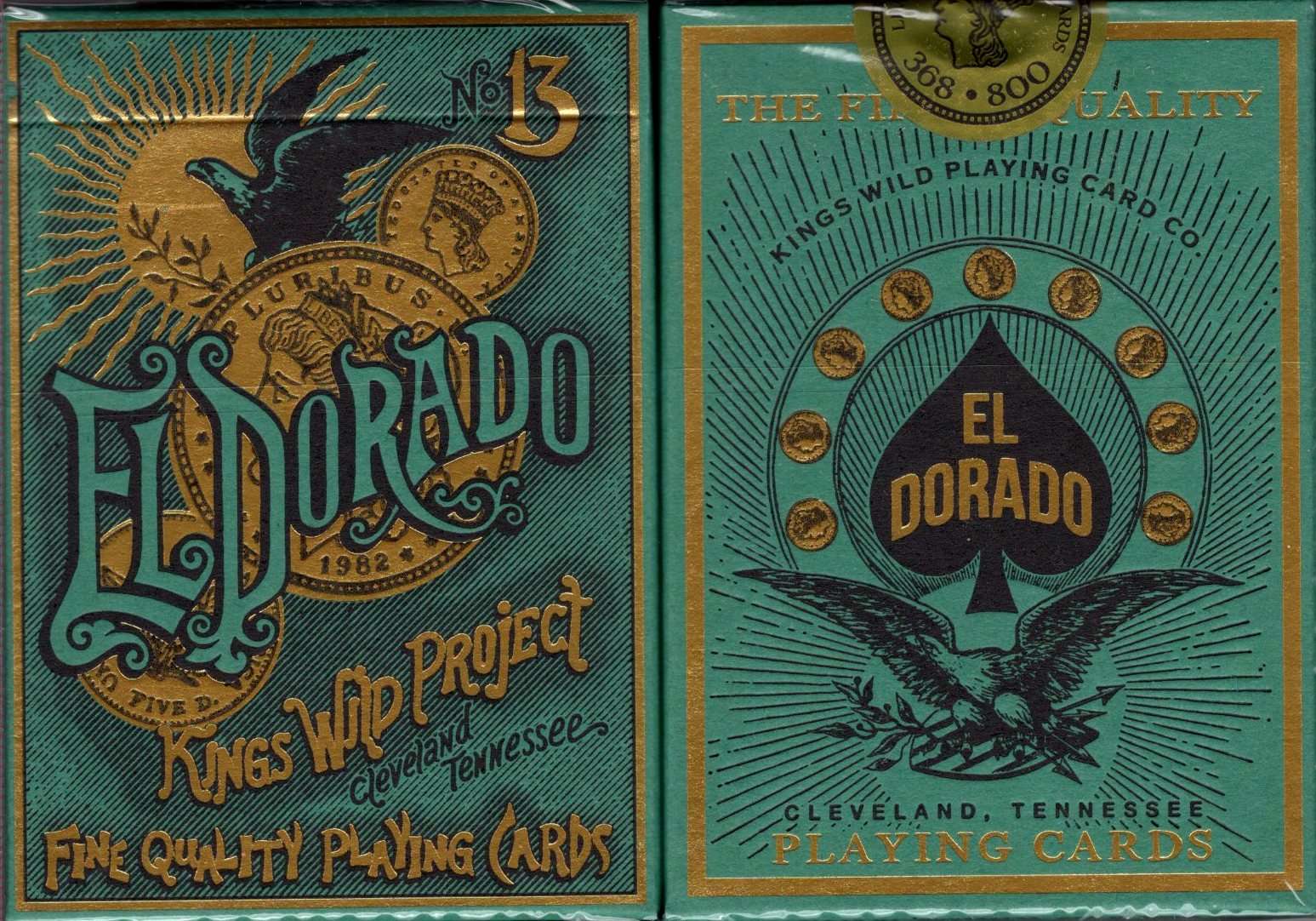 El Dorado Playing Cards by Kings Wild Project