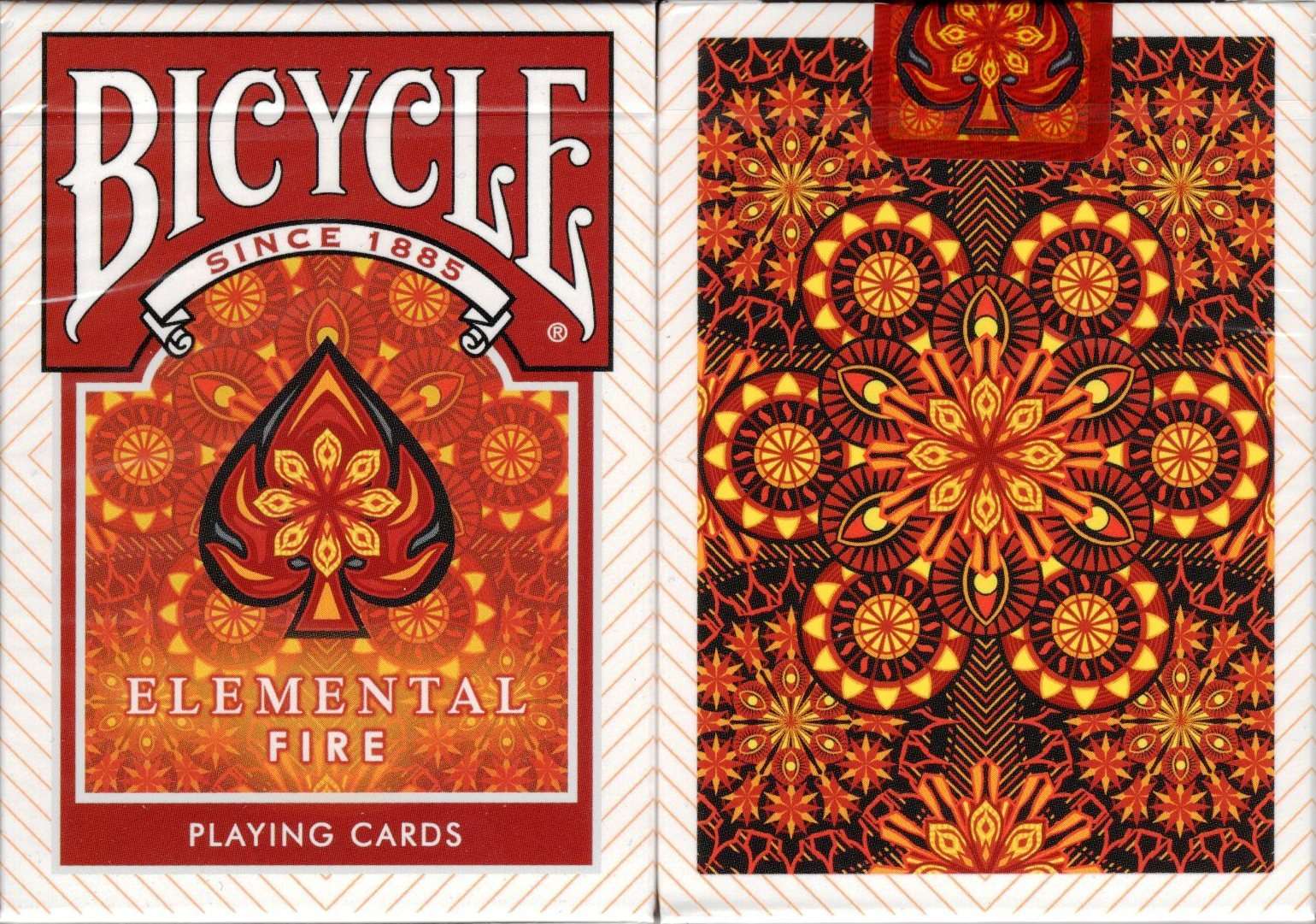 Elemental Fire Bicycle Playing Cards
