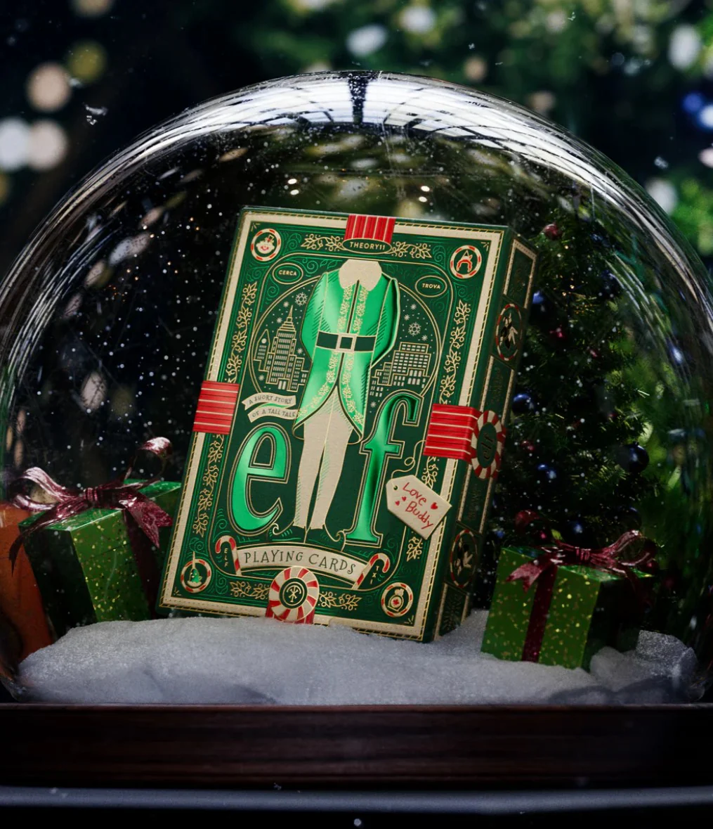 Elf Playing Cards by Theory11 - Spread Cheer with Every Shuffle 1 2460-elf-playing-cards-by-theory11-spread-cheer-with-every-shuffle-1.webp