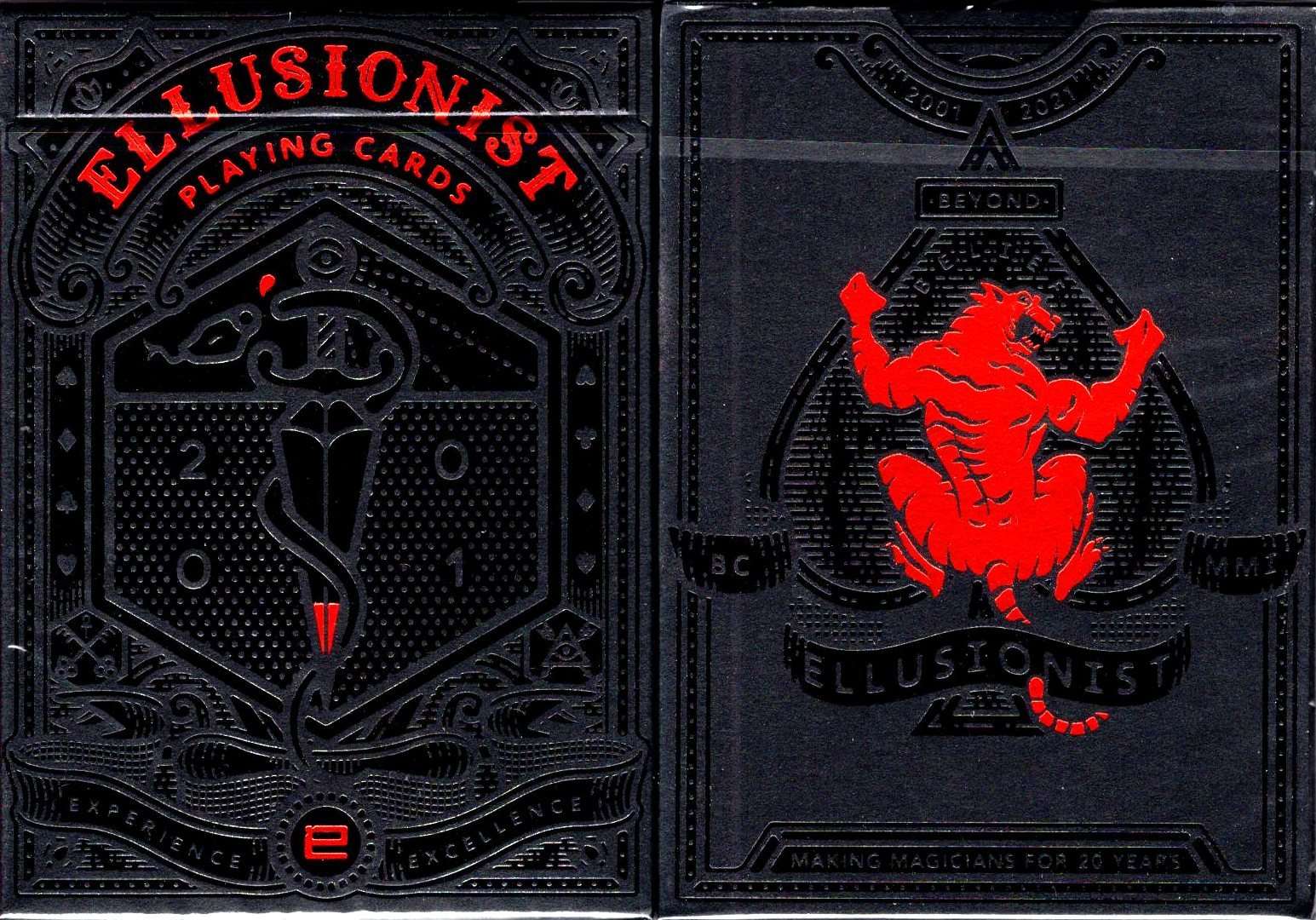 Ellusionist Black Anniversary Playing Cards USPCC