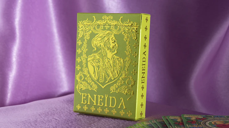 Eneida: Love Green Playing Cards NPCC