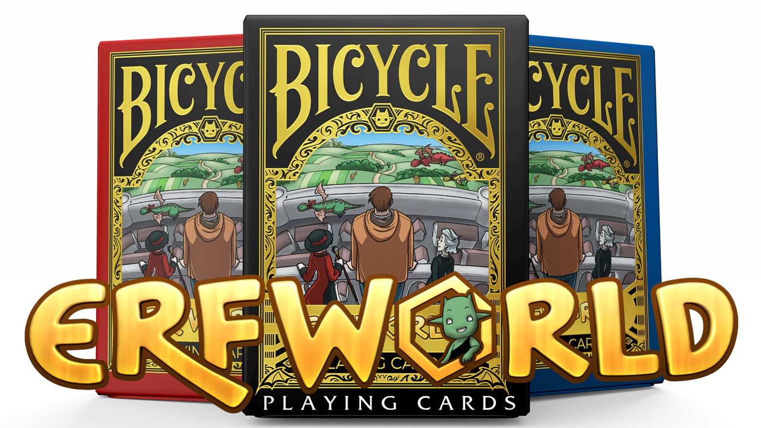 Erfworld Bicycle Playing Cards - 3 Deck Set 1 2530-erfworld-bicycle-playing-cards-3-deck-set-1.webp