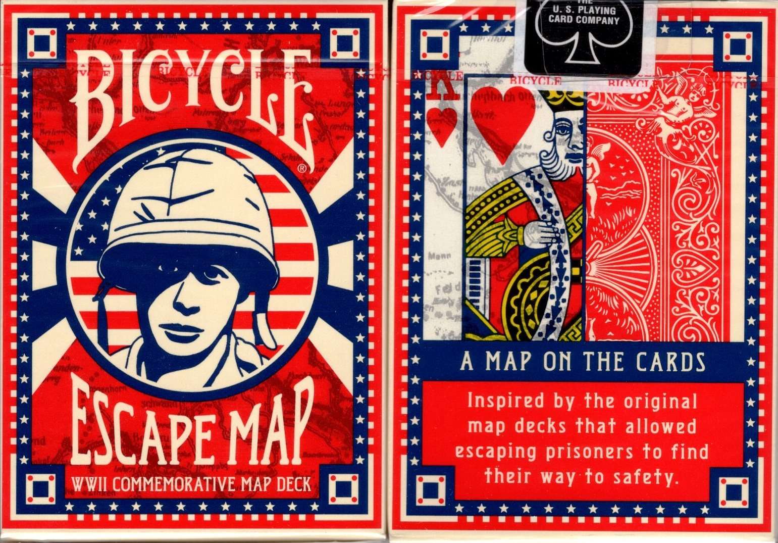 Escape Map Bicycle Playing Cards