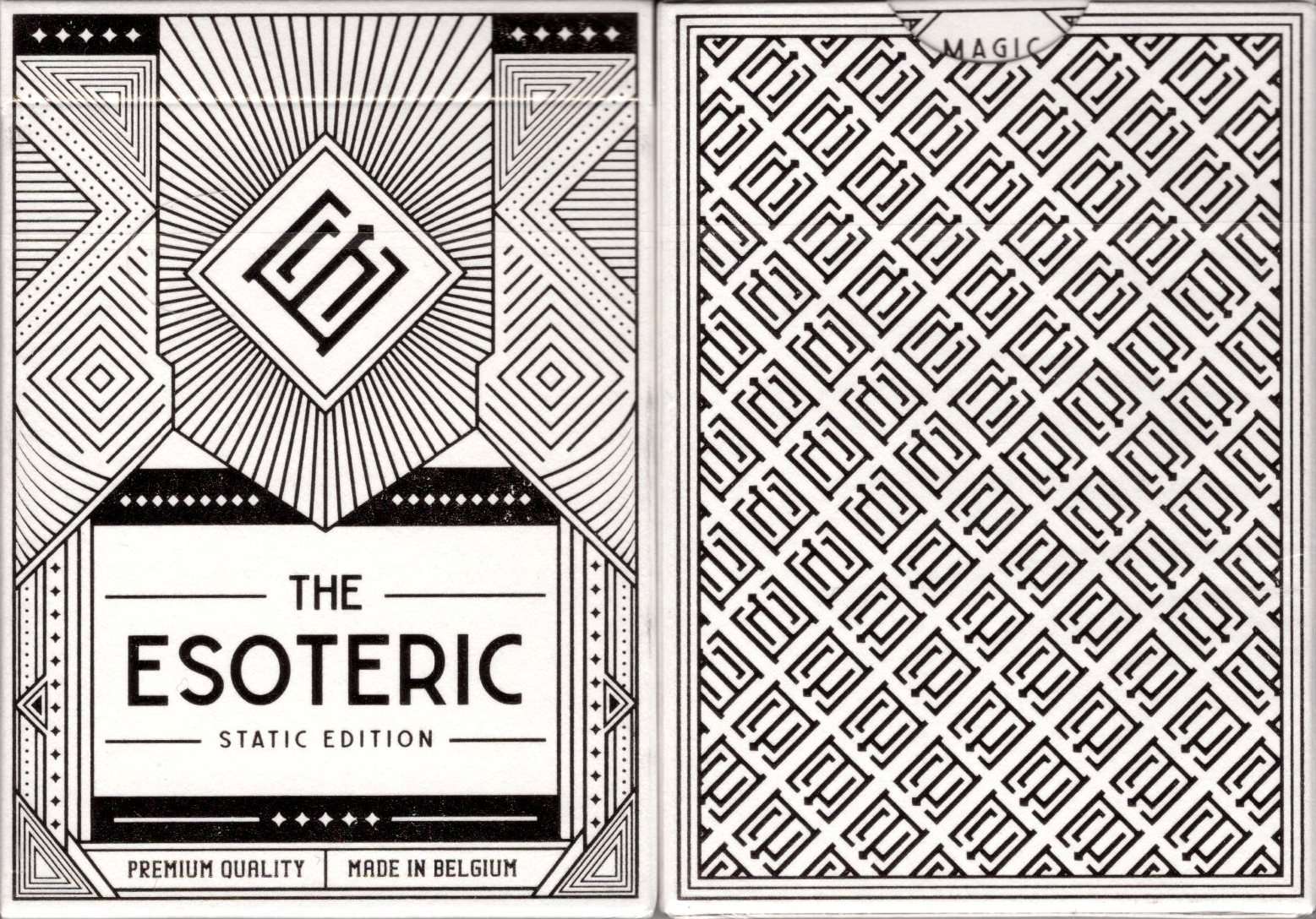 Esoteric Static Marked Playing Cards Cartamundi