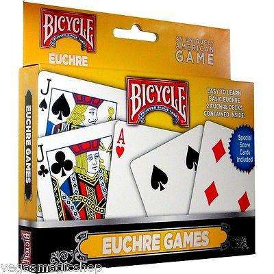 Euchre 2 Deck Set Bicycle Playing Cards