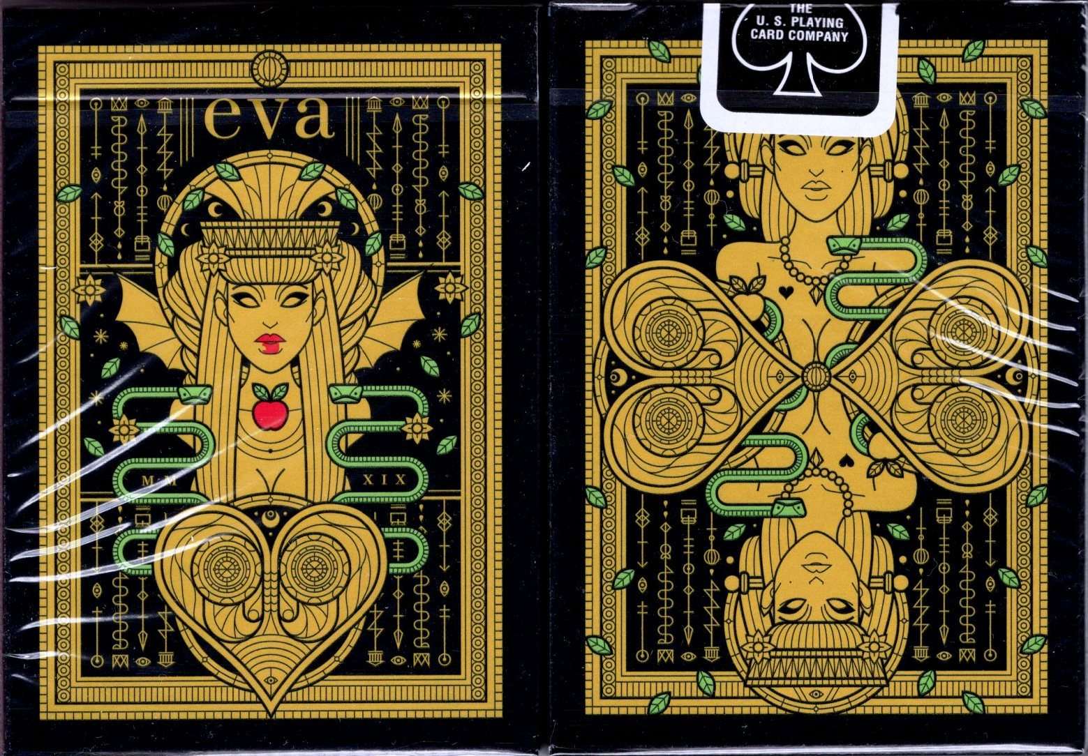 Eva Noire Playing Cards USPCC