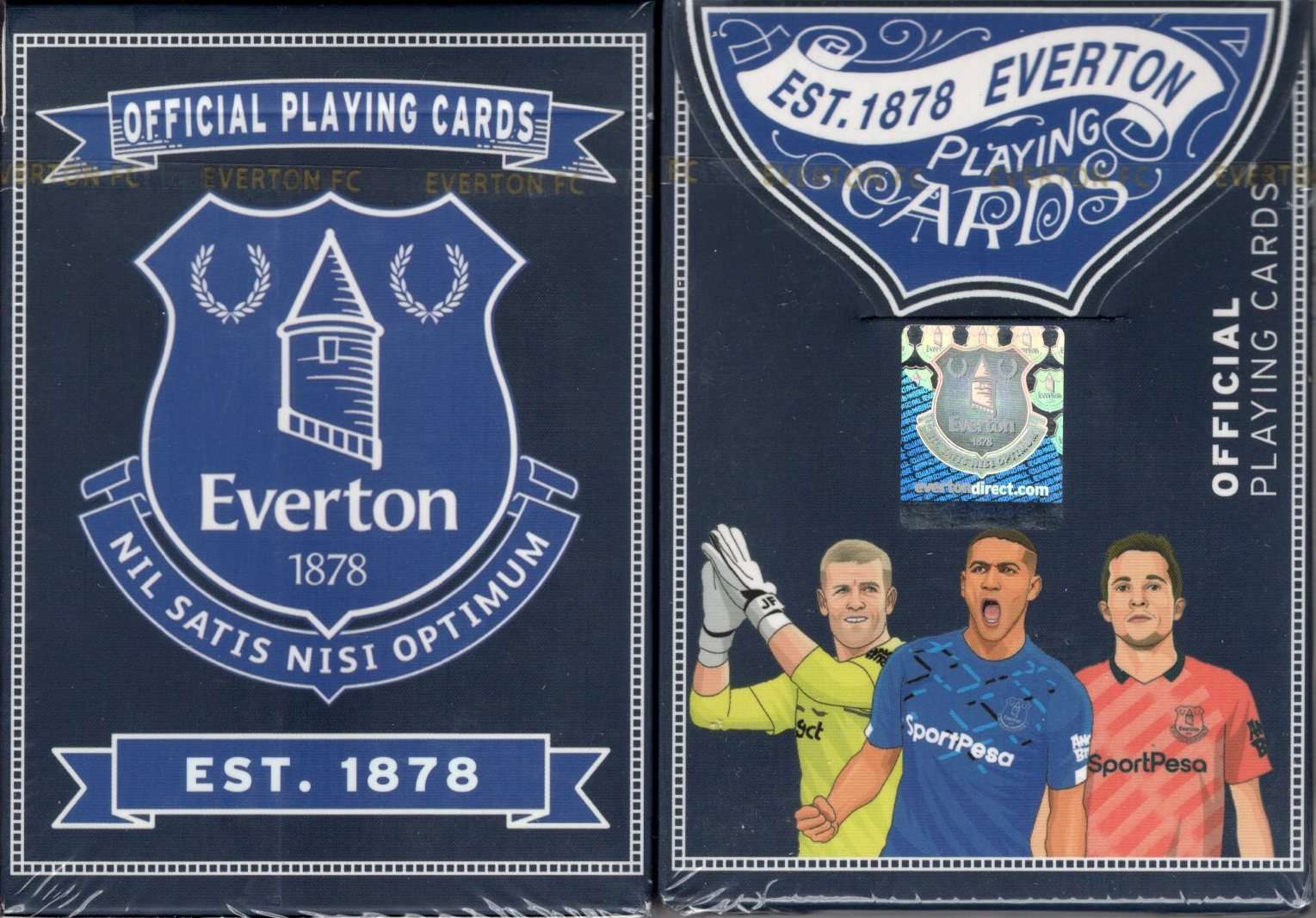Everton Soccer Playing Cards