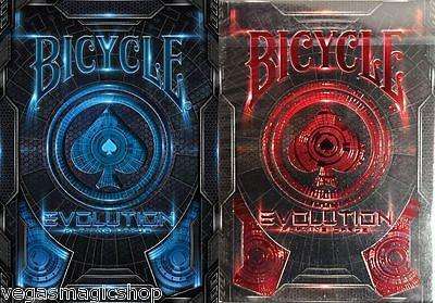 Evolution 2 Deck Set Bicycle Playing Cards
