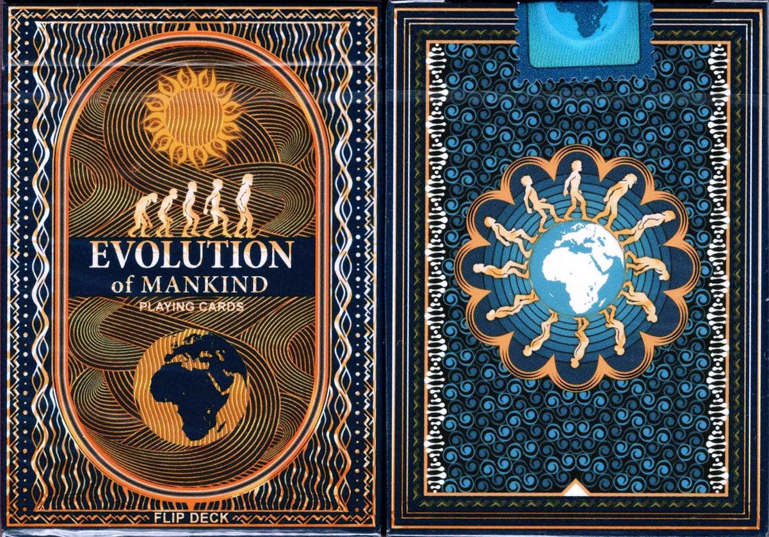 Evolution of Mankind Playing Cards USPCC