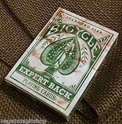 Expert Back Green Bicycle Playing Cards Deck