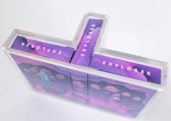 Explorer Playing Cards 3 Deck T Case