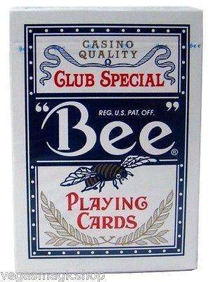 'Bee' Blue Playing Cards