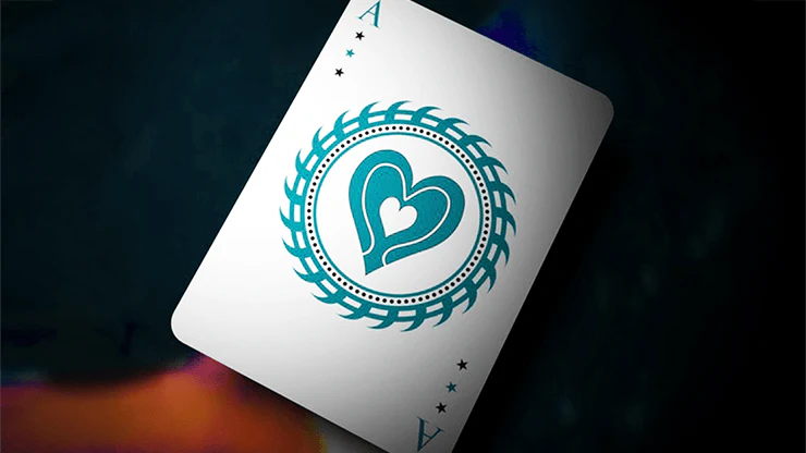 Falcon Aqua Deluxe Throwing Playing Cards USPCC
