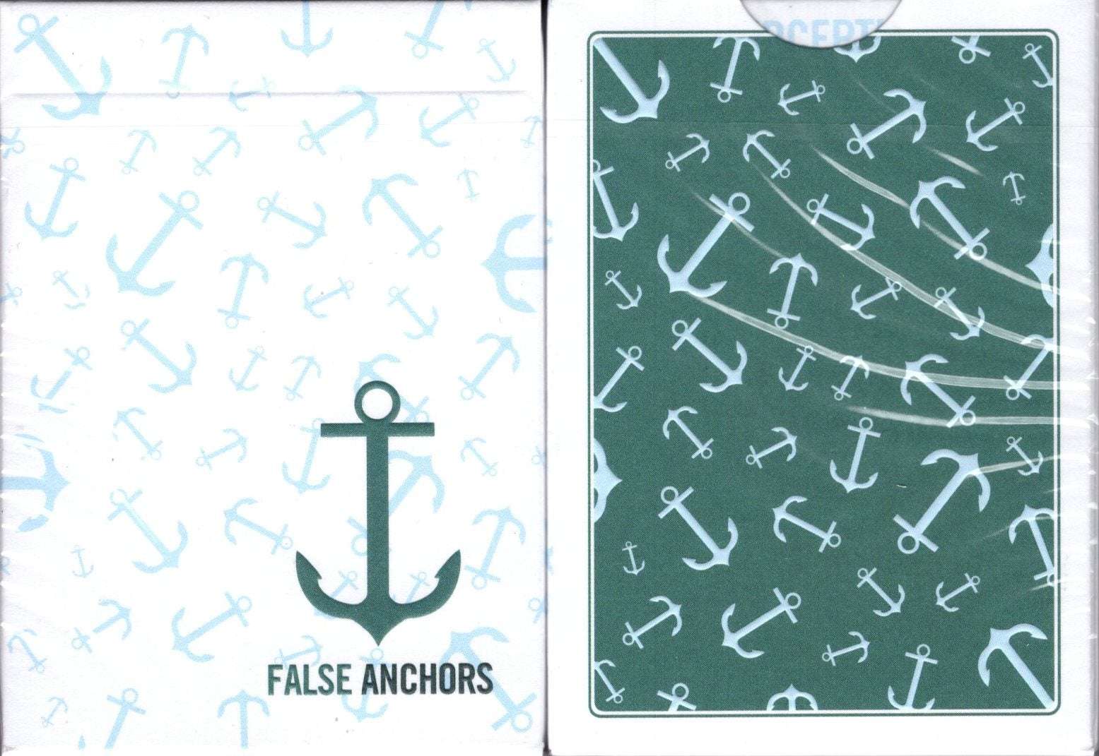False Anchors v3 Marked Playing Cards USPCC