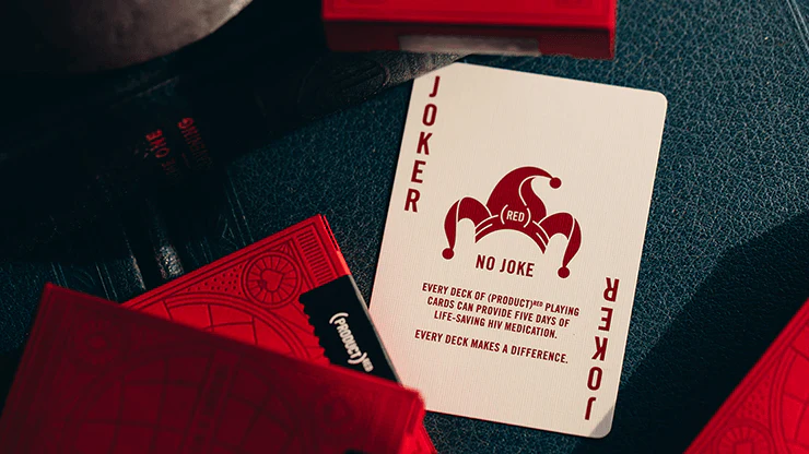 (Product) Red Playing Cards by Theory 11