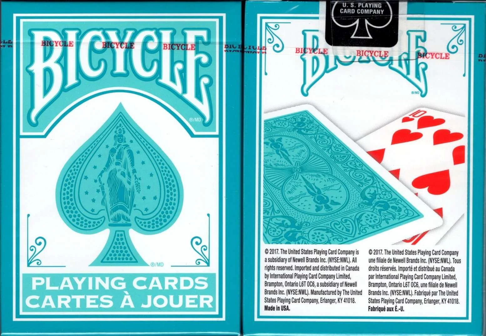 Fashion Teal & White Bicycle Playing Cards 1 2698-fashion-teal-white-bicycle-playing-cards-1.webp