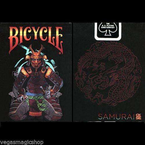 Feudal Samurai Numbered & Signed Sleeve Bicycle Playing Cards Deck
