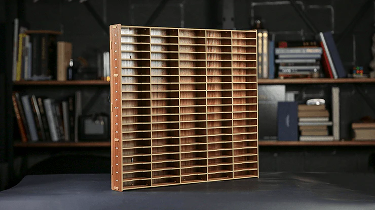 100 Deck Wooden Playing Card Display