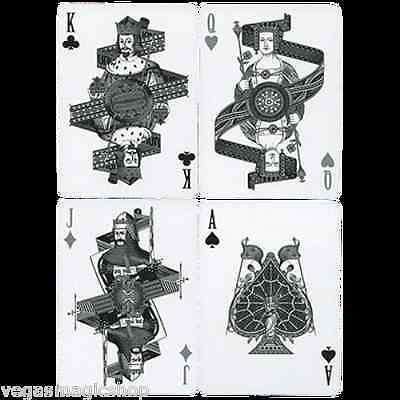 100 Hundred Years' War Silver Bicycle Playing Cards Deck