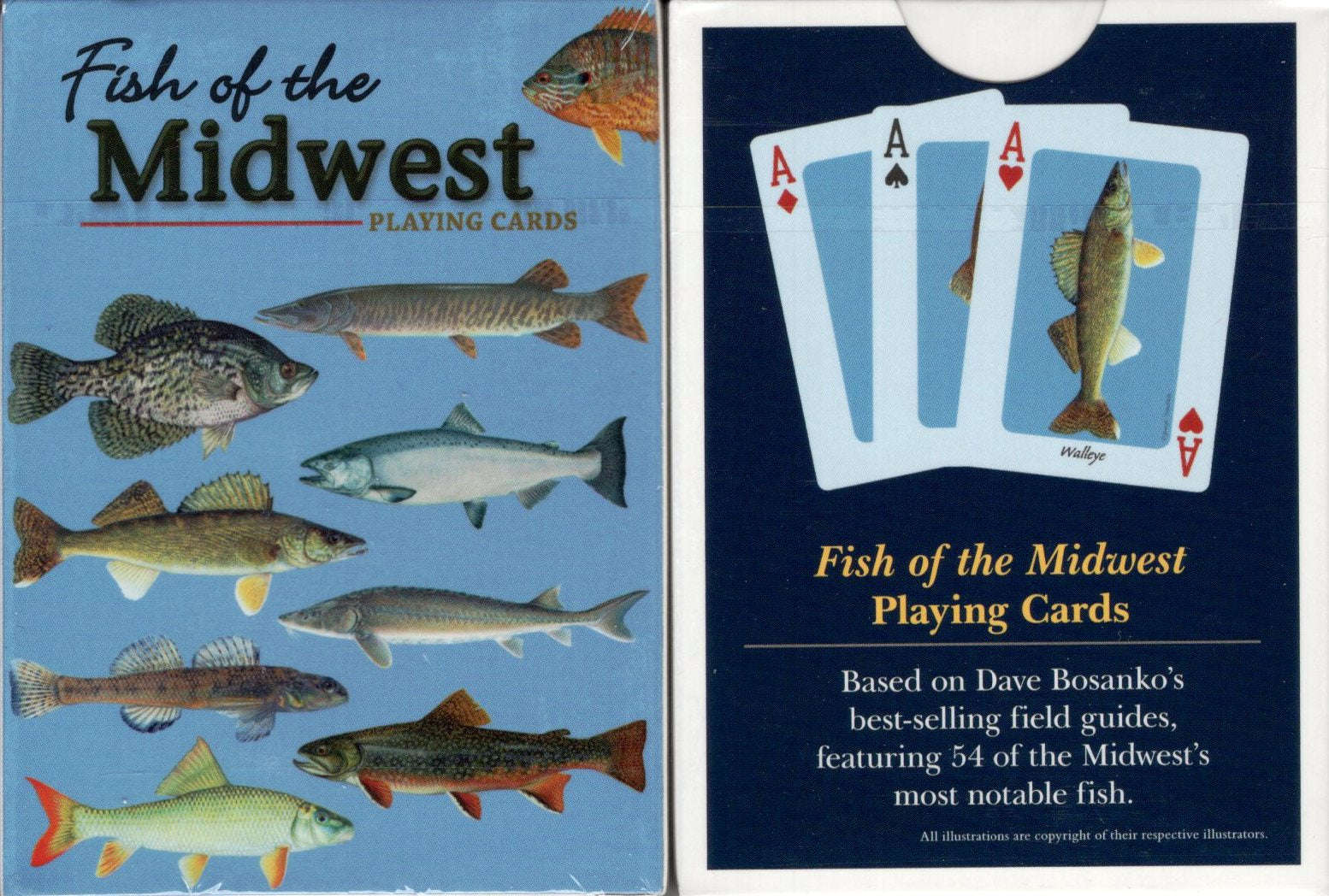 Fish of the Midwest Playing Cards
