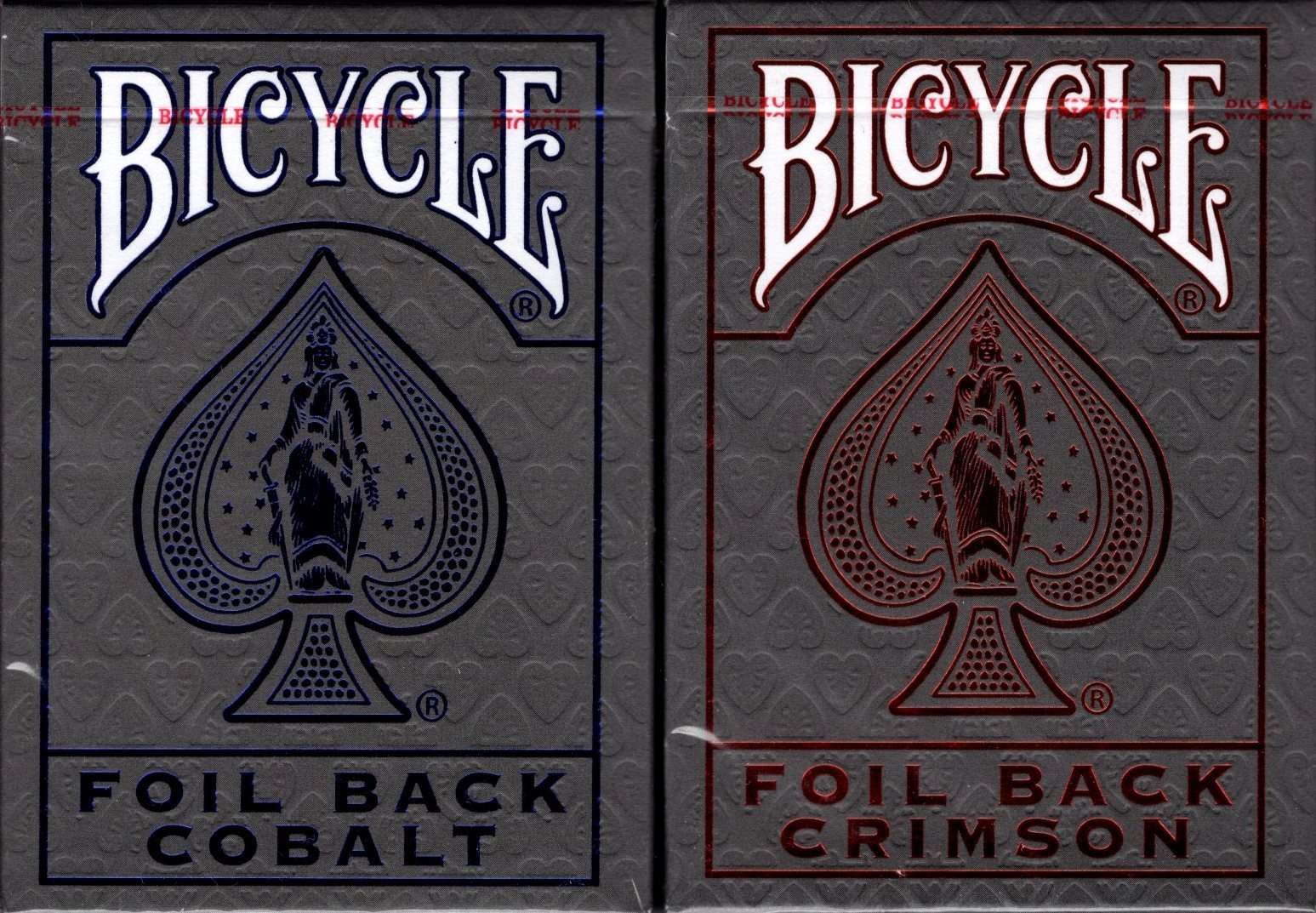 Foil Back v2 Bicycle Playing Cards