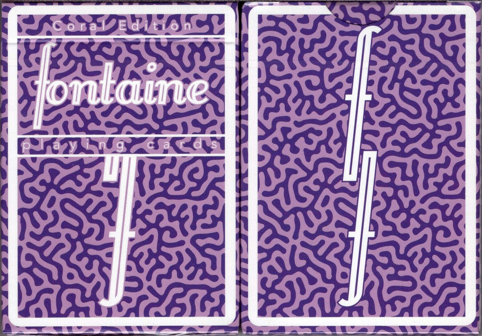 Fontaine Fantasies Coral Playing Cards USPCC
