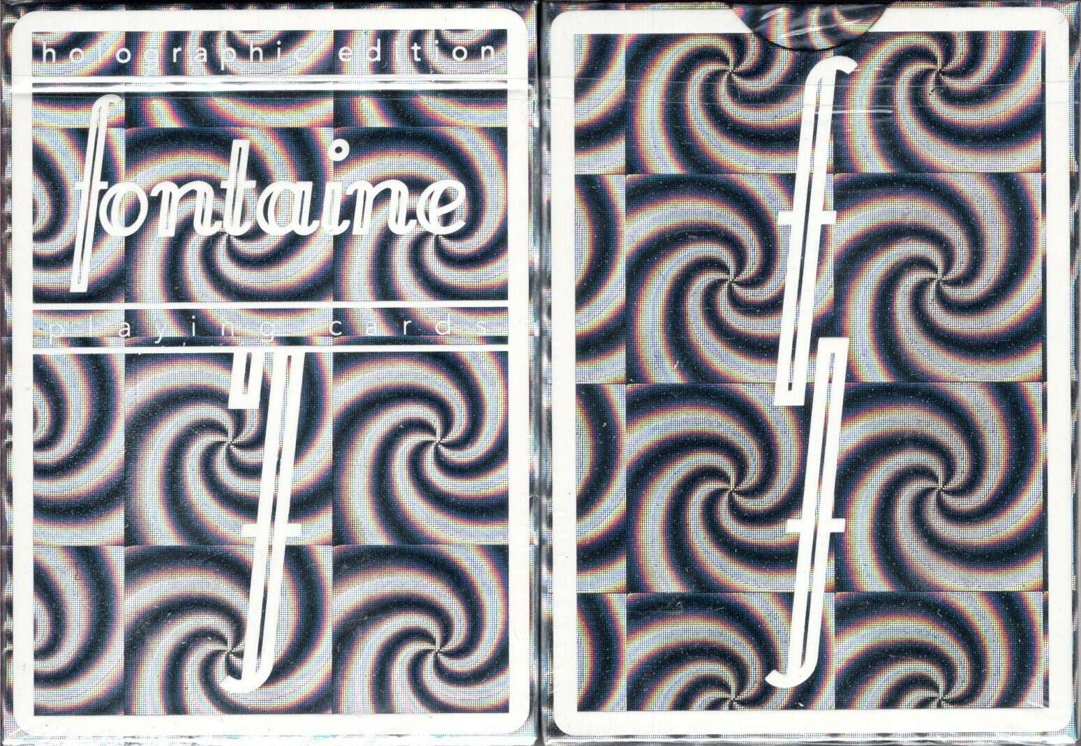 Fontaine Spiral Holo Playing Cards LPCC