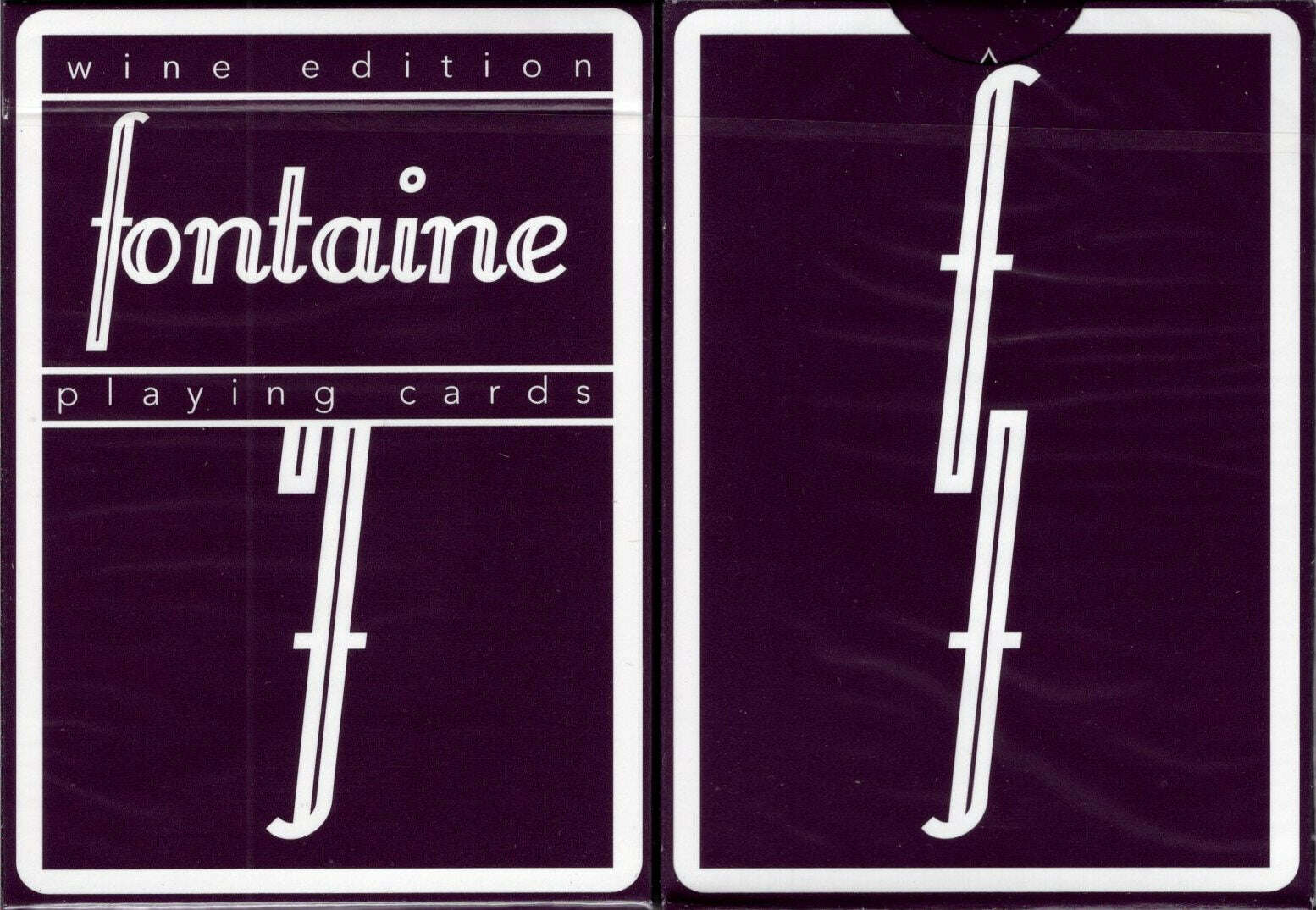 Fontaine Wine Playing Cards USPCC