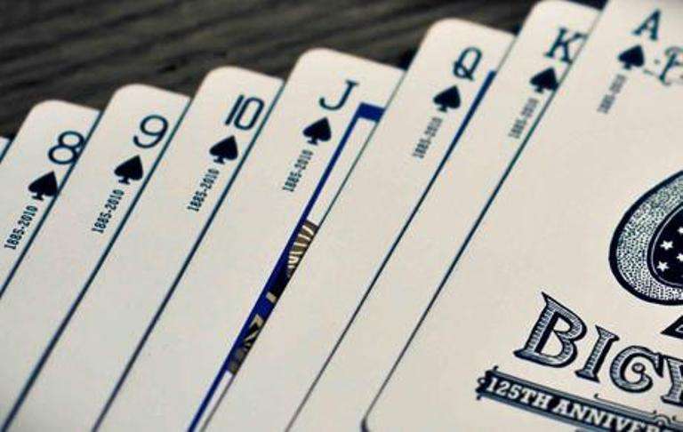 127 Years Anniversary Bicycle Playing Cards