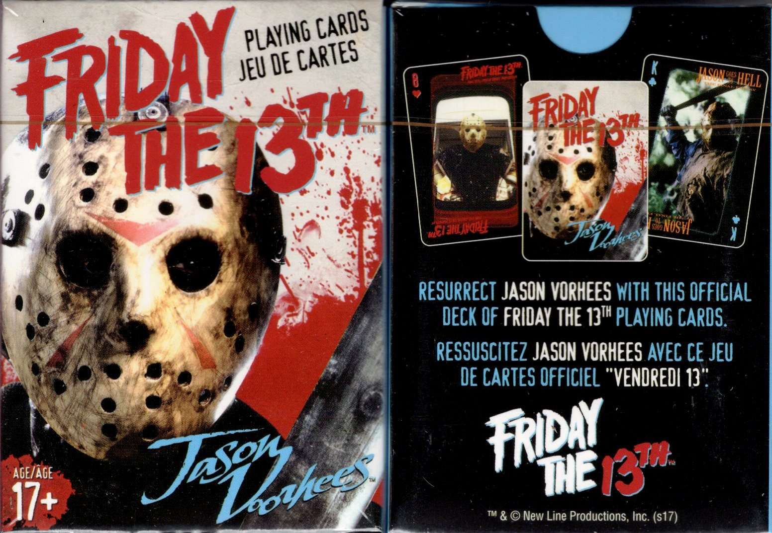 Friday the 13th Playing Cards Aquarius