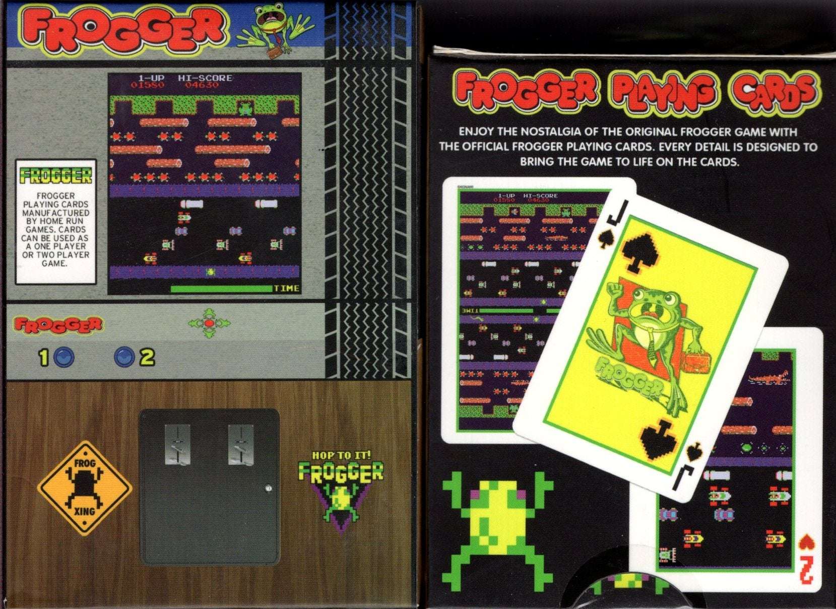 Frogger Playing Cards
