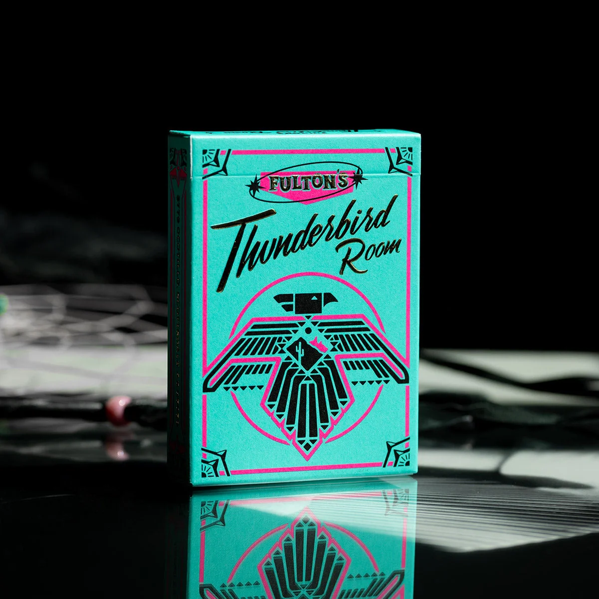 Fulton's Thunderbird Room Turquoise Edition Playing Cards 1 2964-fulton-s-thunderbird-room-turquoise-edition-playing-cards-1.webp