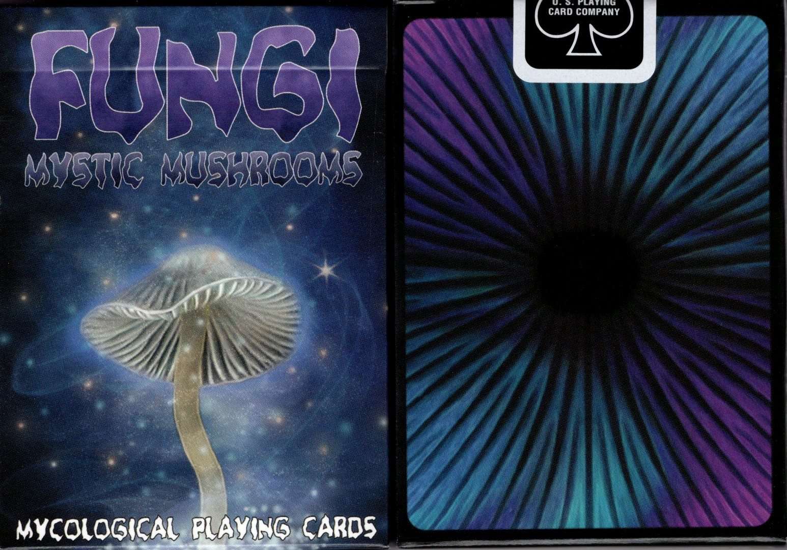 Fungi Mystic Mushrooms Mycological Playing Cards USPCC