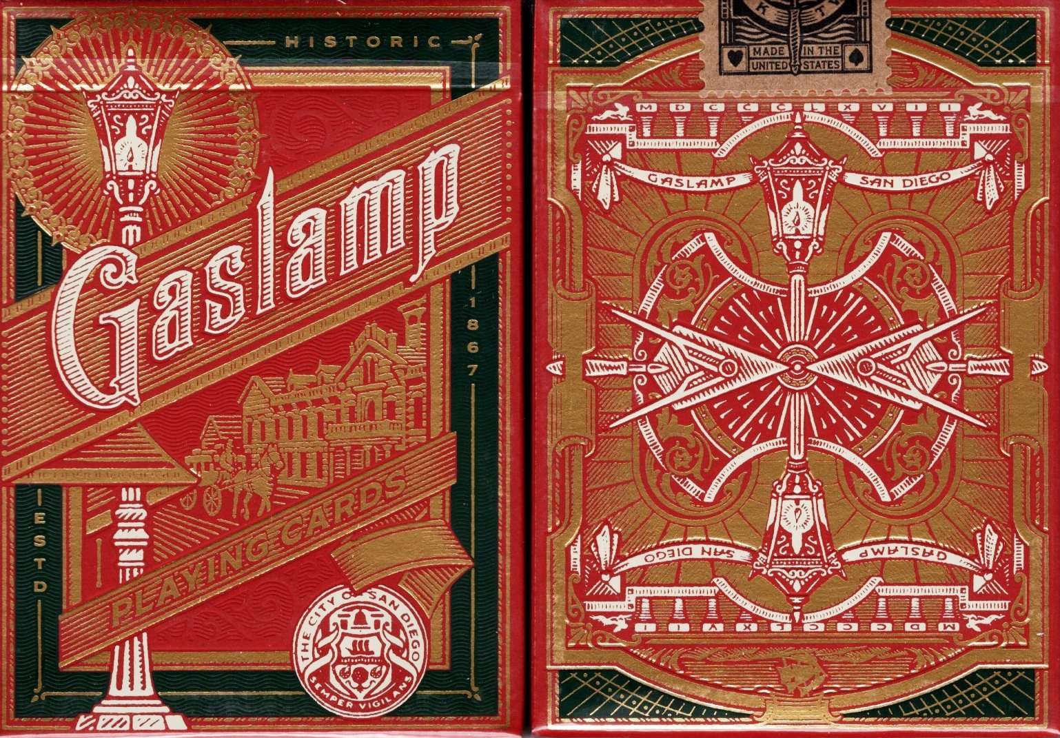 Gaslamp Playing Cards USPCC