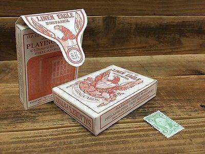 1864 Saladee's Replica Playing Cards Limited Hart's Linen Eagle Deck