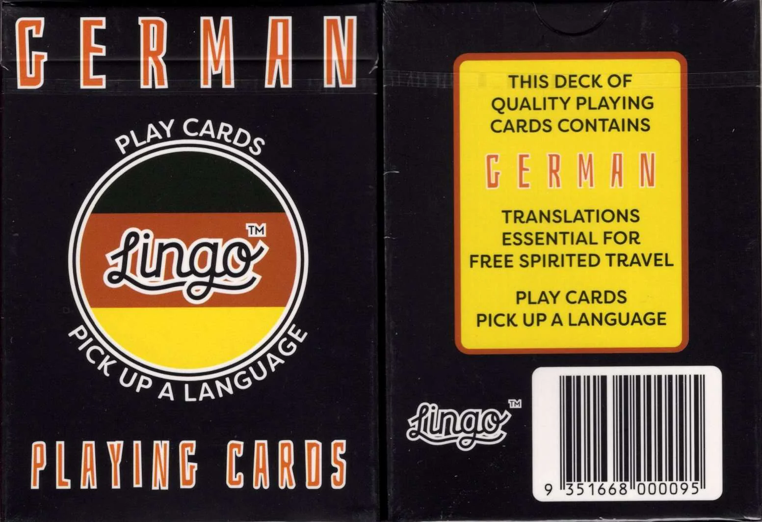 German Lingo Playing Cards