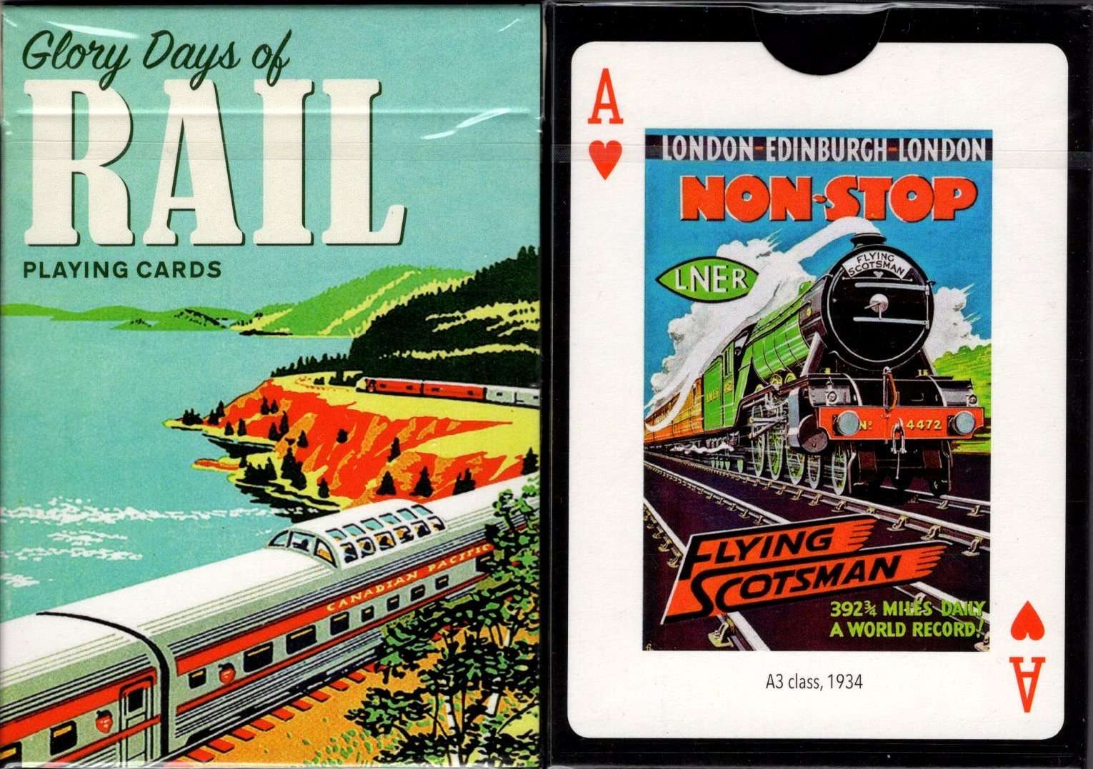 Glory Days of Rail Playing Cards Piatnik