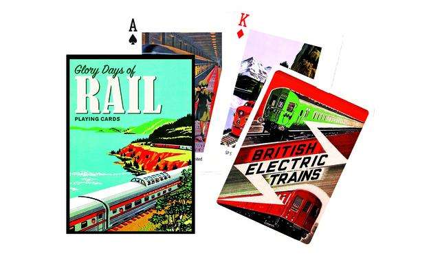Glory Days of Rail Playing Cards Piatnik