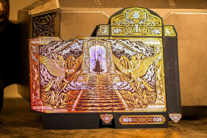 Gods of Norse Odinâs Trophy Holographic Playing Cards TPCC