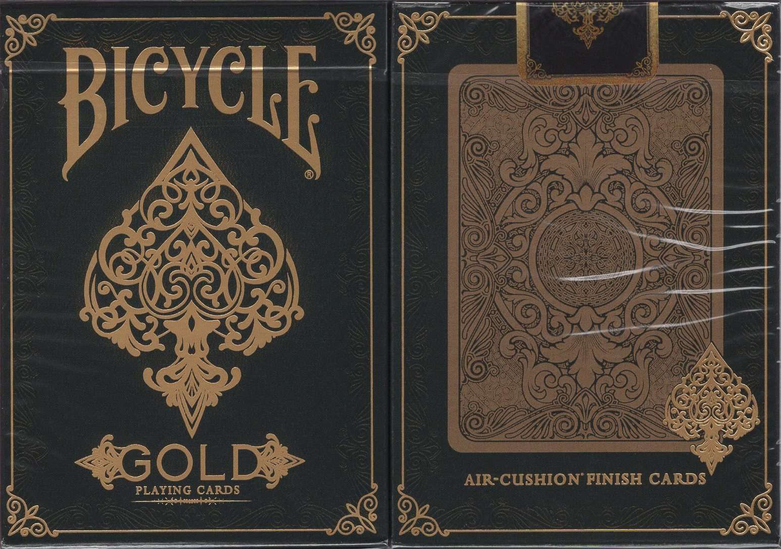 Gold Bicycle Playing Cards