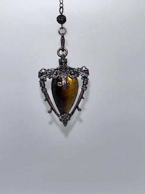 Golden Tigerâs Eye Pendulum