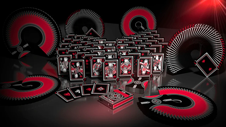 Grandmasters Black Widow Deluxe Playing Cards USPCC