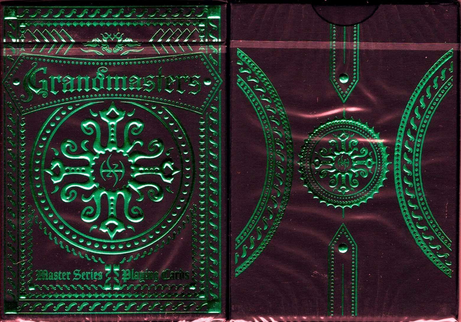 Grandmasters Emerald Princess Deluxe Playing Cards USPCC