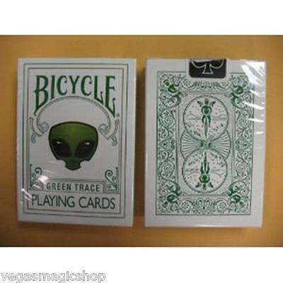 Green Trace Bicycle Playing Cards Deck