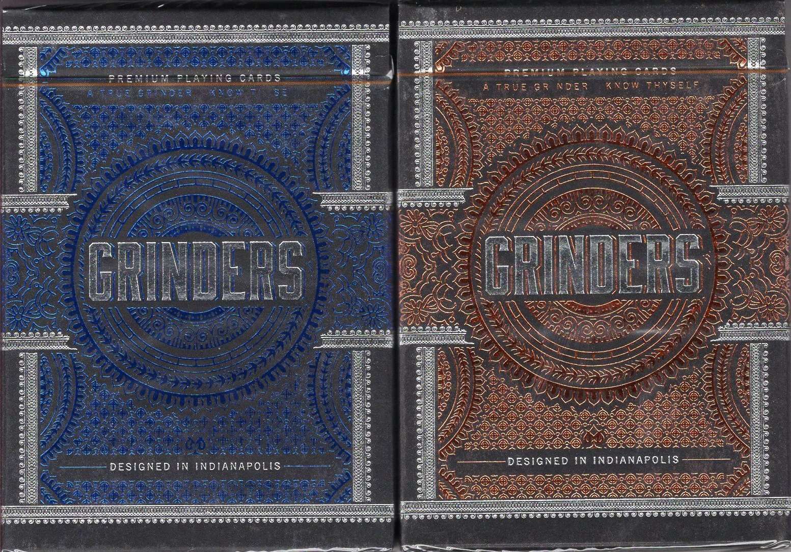 Grinders Playing Cards LPCC